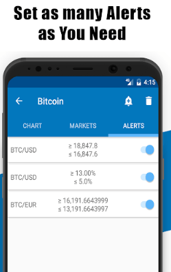 crypto currency alert app