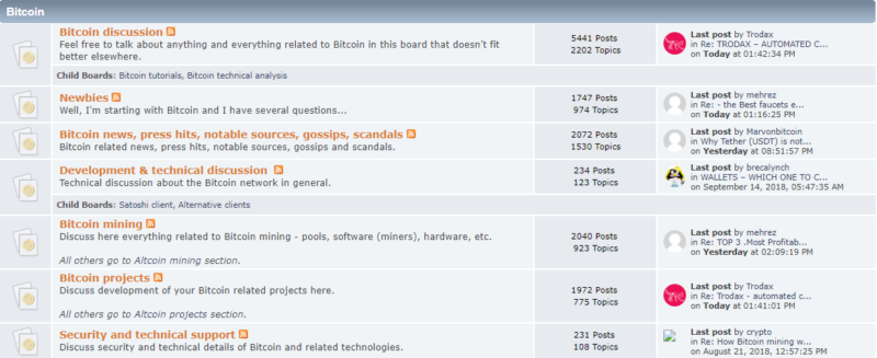 bitcoin forum altcoins